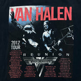 Vintage 2012 Van Halen A Different Kind Of Truth Tour T Shirt Mens XL Black Rock Band Tee