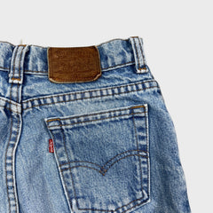 Vintage 90s Levi's 531 Jeans Womens 24x30 High Rise Taper Leg Light Wash Denim Pants