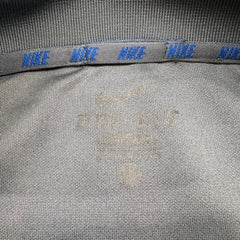 Nike Sportswear Sweatshirt Mens Medium Gray Swoosh Full Zip Tracksuit Top