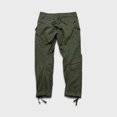 G-Star Raw Pants Mens 34x29 Green Rovic Zip 3D Tapered Cuff Utility Cargo Trouser