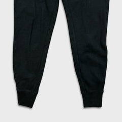 True Religion Sweatpants Mens Small Black Fleece Taper Leg Joggers