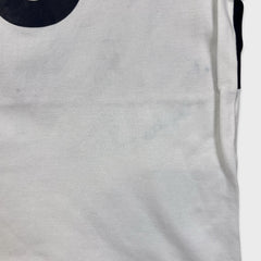 Polo Ralph Lauren Shirt Mens Medium White Great Britain Big Pony Short Sleeve