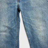 Vintage 90s Levi's 516 Jeans Mens 36x30 Blue Slim Fit Straight Leg  Light Wash Denim Pants