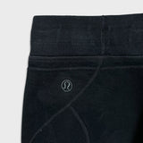 Lululemon Sweatpants Womens Size 8 Black Wide Leg Relaxed