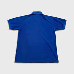 Vintage 90s Chemise Lacoste Shirt Mens Large Blue Classic Preppy Polo Short Sleeve