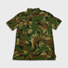Polo Ralph Lauren Shirt Mens Large Green Camo Pony Classic Preppy Short Sleeve Polo Shirt