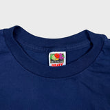Vintage 90s Canada Maple Leaves T Shirt Mens Medium Blue Patriotic Country Tee