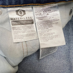 Levi's 516 Jeans Mens 36x34 Blue Slim Straight Leg Medium Wash Denim Pants