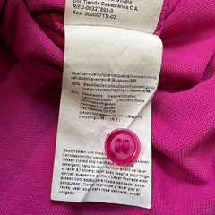 HUGO BOSS Polo Shirt Mens Large Pink Regular Fit Casual Preppy Short Sleeve
