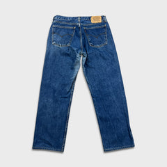 Vintage Levi’s 615 Jeans Mens 33x28 Blue Orange Tab Relaxed Straight Leg 90s Pants