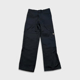 Dickies Pants Mens 32x32 Black Loose Fit Double Knee Workwear Baggy Trouser