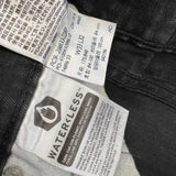 Levi's 512 Jeans Mens 33x32 Black Slim Taper Leg Dark Wash Mid Rise Stretch Denim Pants