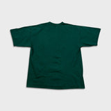 Vintage 90s Blank T Shirt Mens XL Green USA Heavyweight Faded Short Sleeve Tee