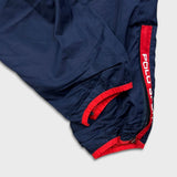 Vintage 90s Polo Sport Ralph Lauren Track Pants Mens Medium Blue Lined Jogger