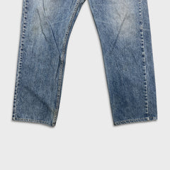 Vintage 90s Levi's 505 Jeans Mens 38x29 Blue Original Fit Straight Leg Denim Pants