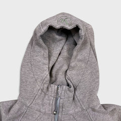 Lululemon Scuba Hoodie Light Cotton Womens Size 8 Gray Hooded Sweater