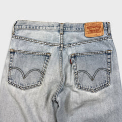 Vintage Y2K Levi's Jeans Mens 32x30 Blue Relaxed Fit Light Wash Baggy Faded Distressed Denim Pants