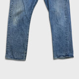 Levi's 501 Jeans Mens 38x30 Blue Original Fit Straight Medium Wash Denim Pants