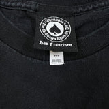 Thrasher Magazine T Shirt Mens Medium Black Skateboard Flame Spell Out Tee