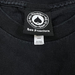 Thrasher Magazine T Shirt Mens Medium Black Skateboard Flame Spell Out Tee