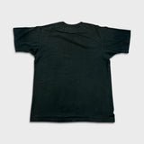 Vintage 90s Fruit of The Loom Blank T Shirt Mens XL Black Single Stitched Tee