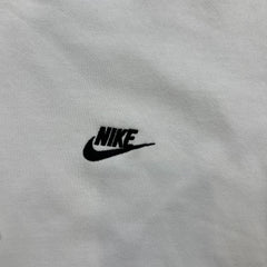 Nike Sportswear Hoodie Mens XL White Swoosh Fleece Pullover Hooded Sweatshirt