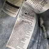 Levi's Type III Denim Jacket Mens Large Blue Acid Wash Western Trucker