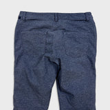 Lululemon ABC Slim Fit 5 Pocket Pant Mens 34x32 Blue Casual Stretch Trousers