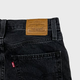 Levi's Jeans Womens 28x31 Black Baggy Dad Dark Wash Faded Denim Pants