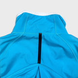 Lululemon Run Track Attack Top Womens Size 2 Blue Full Zip Lightweight Sportswear
