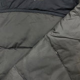 The North Face Puffer Jacket Mens Large Gray Nuptse Full Zip Goose Down Coat