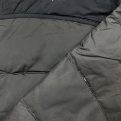 The North Face Puffer Jacket Mens Large Gray Nuptse Full Zip Goose Down Coat