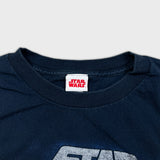 Vintage Y2K Star Wars T Shirt Mens Medium Blue Episode IV A New Hope Movie Tee