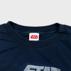 Vintage Y2K Star Wars T Shirt Mens Medium Blue Episode IV A New Hope Movie Tee