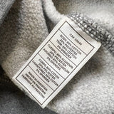 Mitchell & Ness Toronto Raptors Hoodie Mens XL Gray Classic Logo NBA Basketball Sweater