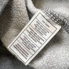 Mitchell & Ness Toronto Raptors Hoodie Mens XL Gray Classic Logo NBA Basketball Sweater