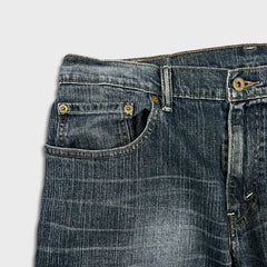 Levi's 559 Jeans Mens 34x32 Blue Relaxed Straight Fit Dark Wash Denim Pants