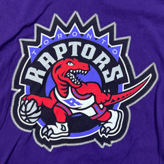 Mitchell & Ness Toronto Raptors T Shirt Mens XL Purple Classic NBA Basketball Tee