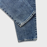 Vintage 90s Levi's 512 Jeans Mens 34x34 Blue Slim Fit Tapered Leg Medium Wash Pants