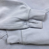 Lululemon Scuba Oversized 1/2 Zip Hoodie Womens Small Blue Hooded Sweater