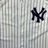 Vintage Y2K Majestic New York Yankees Alex Rodriguez #13 Jersey Mens 2XL Pinstripe MLB