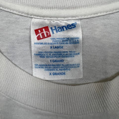 Vintage 90s Labatt Blue Draft Beer T Shirt Mens XL White USA Single Stitch Tee