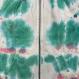 Lululemon Scuba Hoodie Light Cotton Women Size 6 White Tie Dye AOP Full Zip Sweater
