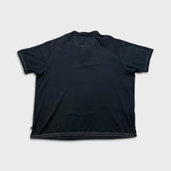 Tommy Bahama Polo Shirt Mens 3XL Black Island Zone Supima Short Sleeve