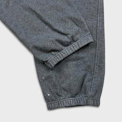 The North Face Sweatpants Mens Large Gray Spell Out Taper Leg Jogger