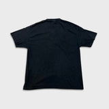 Vintage Y2K Problem Solved T Shirt Mens XL Black Sun Faded Novelty Funny Tee