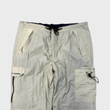 Vintage 90s Chaps Ralph Lauren Track Pants Mens Large Beige Tech Cargo