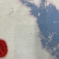 Travis Scott No Bystanders T Shirt Mens Small Blue Tie Dye Astroworld Tour Tee
