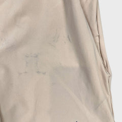 Adidas 4CMTE Pants Mens Medium Beige Sportswear Lightweight Athletic Jogger