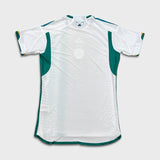 2022 Adidas Algeria Soccer Jersey Mens Medium White Home Kit